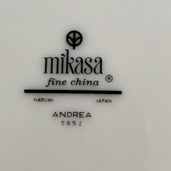 12" Chop Plate (Round Platter) Andrea by MIKASA 5852 - Picture 5 of 5